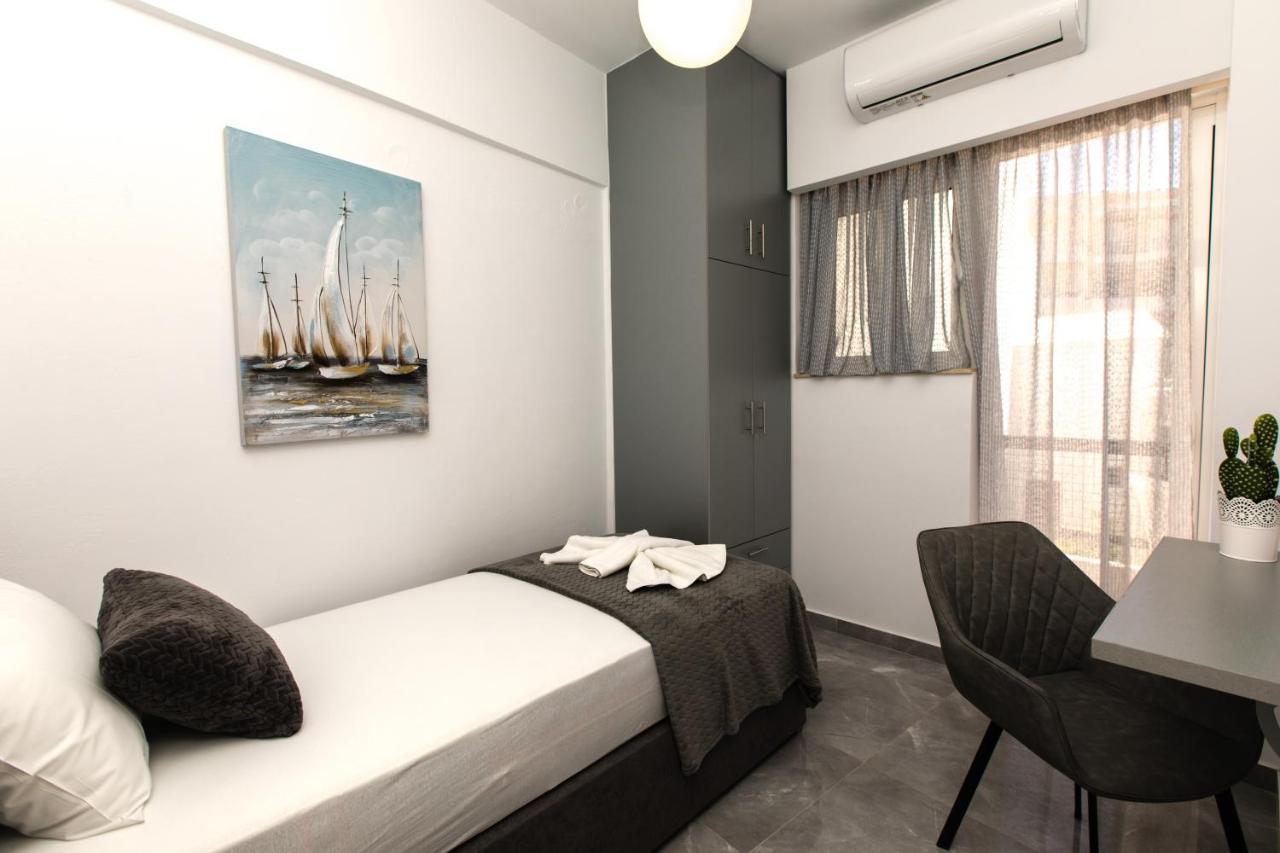 Luxury Shades Of Gray Apartment Retimno Zewnętrze zdjęcie