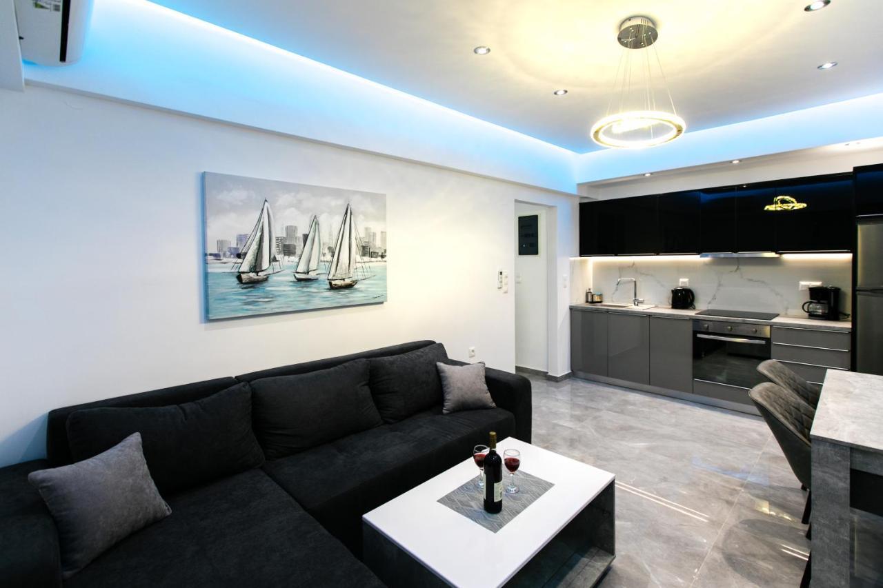 Luxury Shades Of Gray Apartment Retimno Zewnętrze zdjęcie